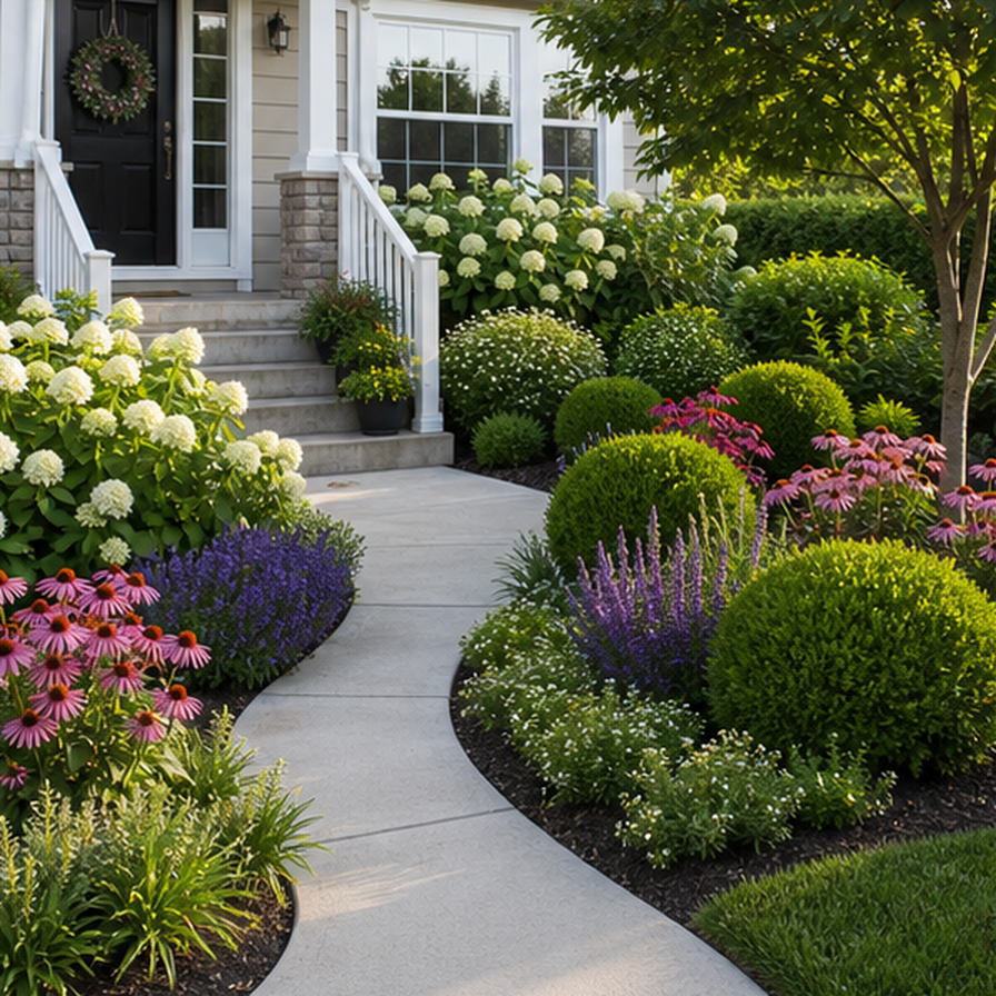 AI Landscape Design Free in a real setting