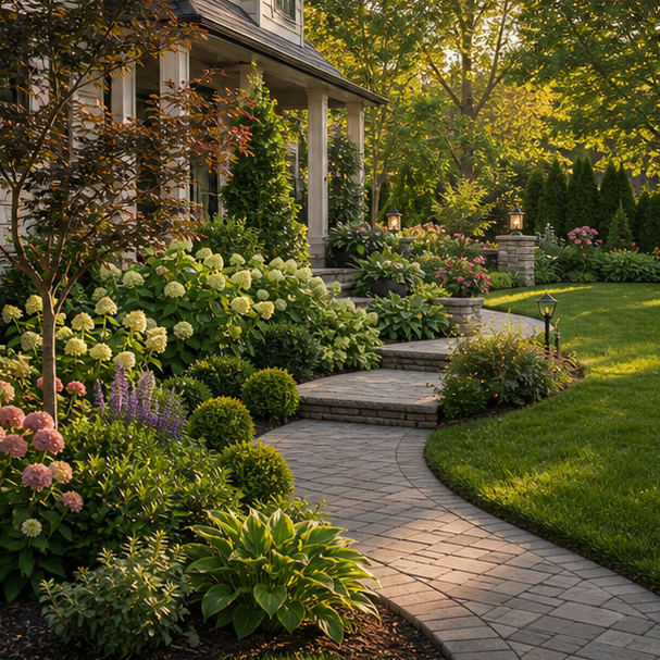 Ai Landscape Design Free with layered planting