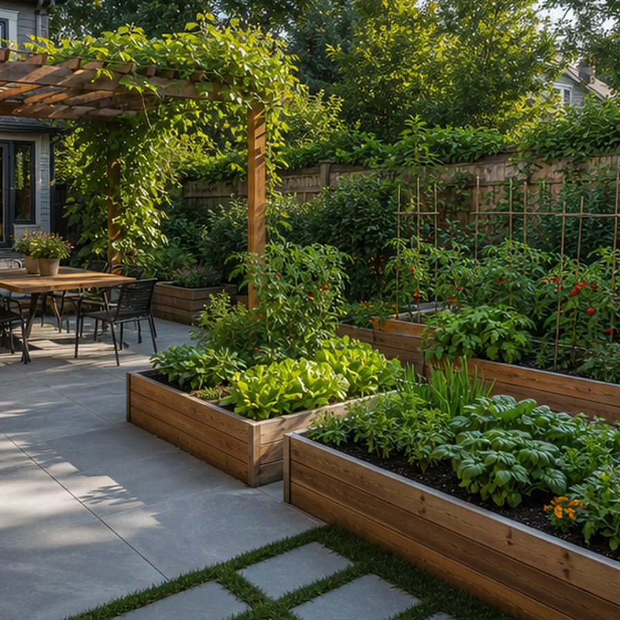 Backyard Garden Ideas overview