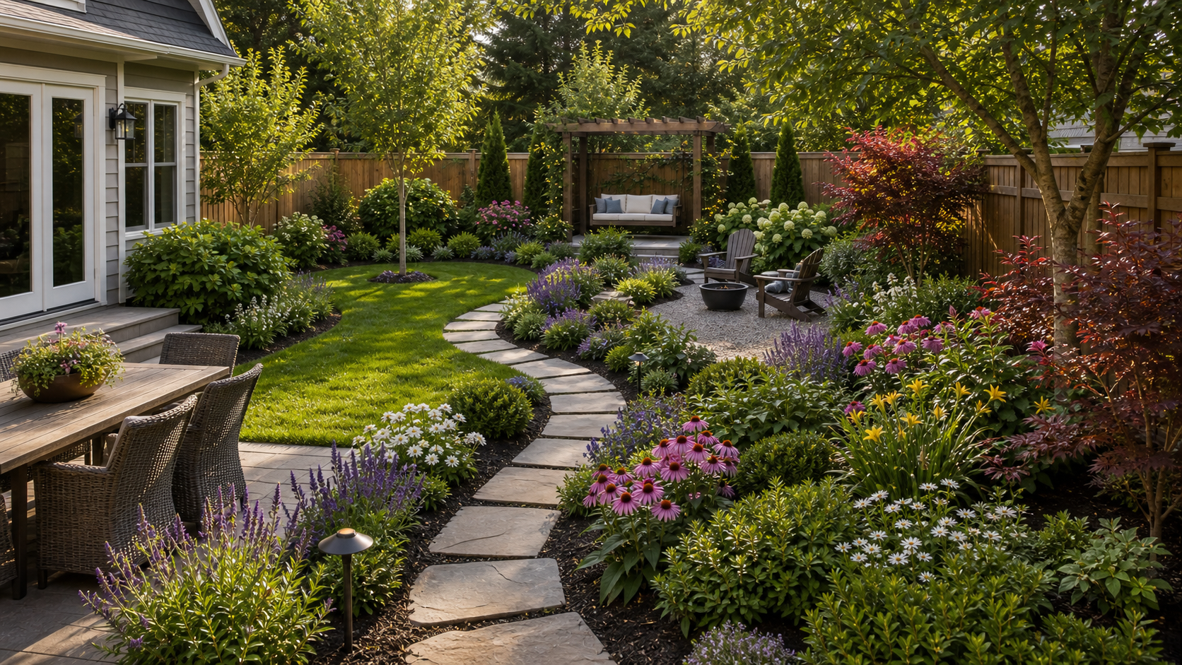 Backyard Garden Ideas layout idea