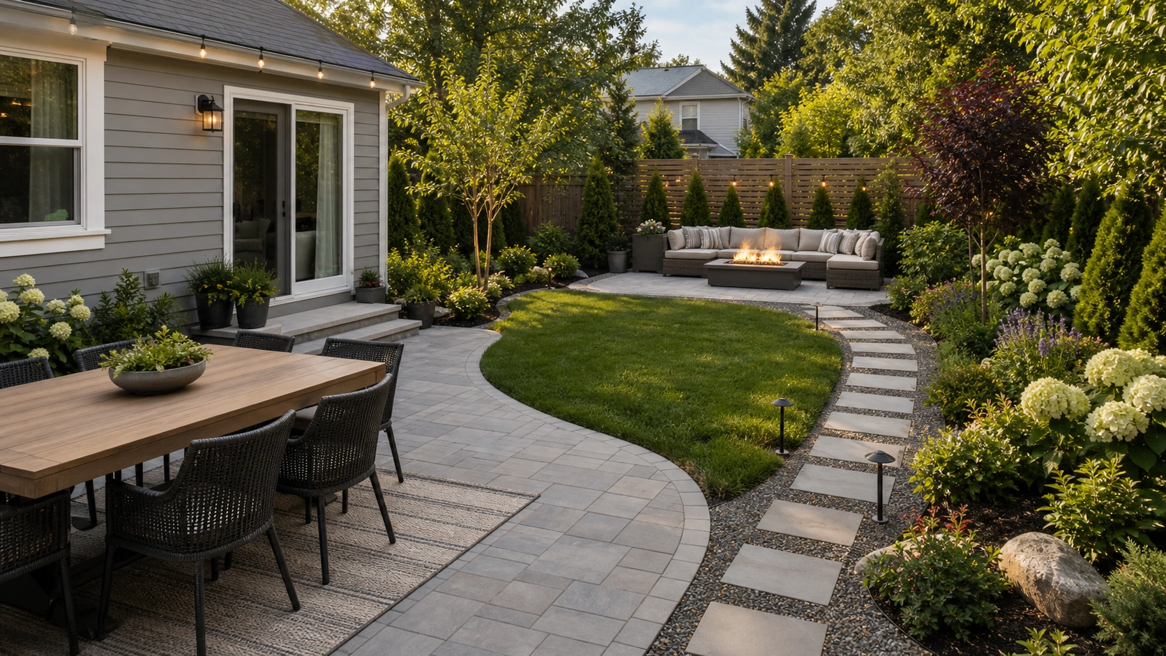 Backyard Ideas layout idea