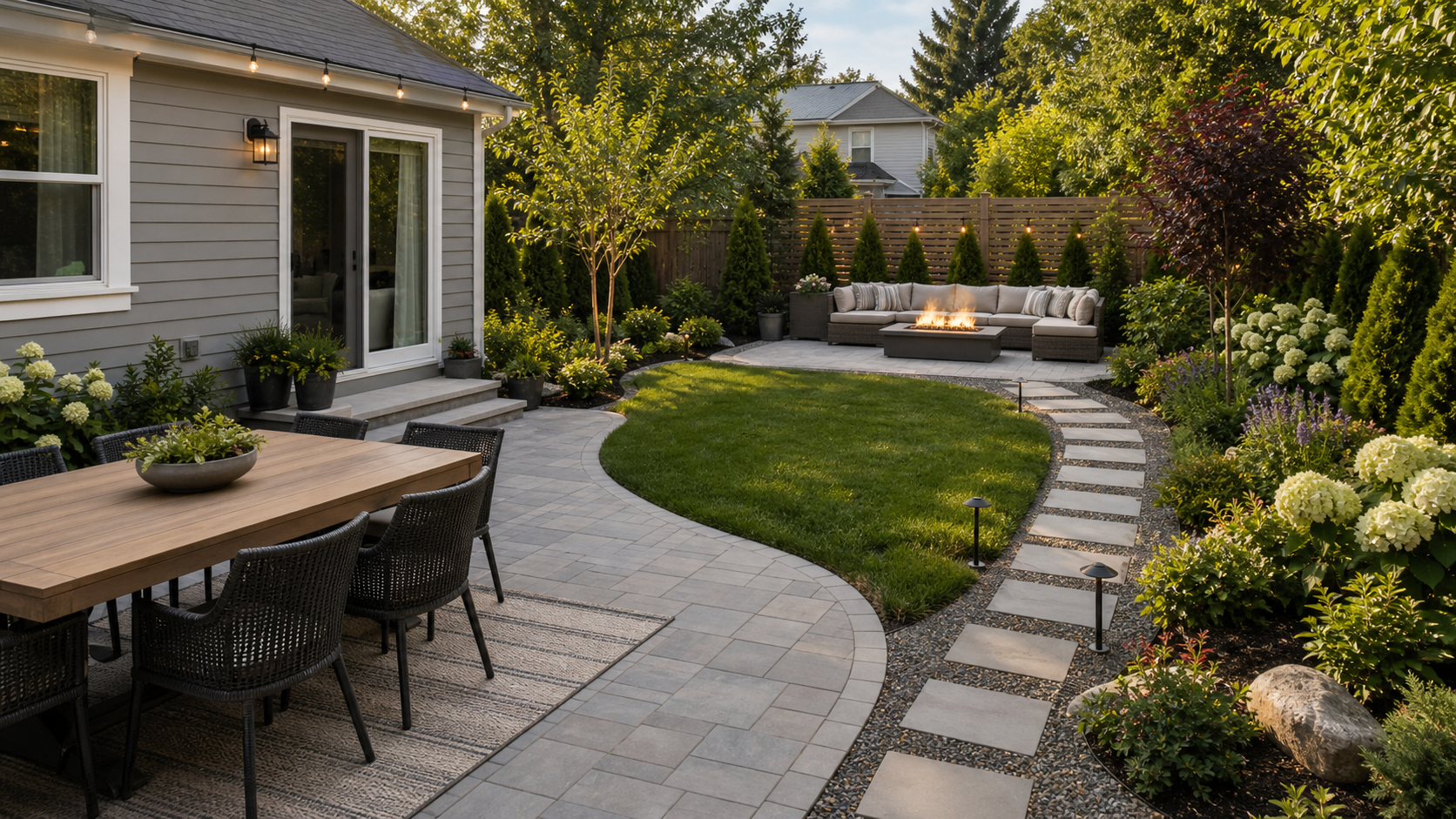 Backyard Ideas layout idea