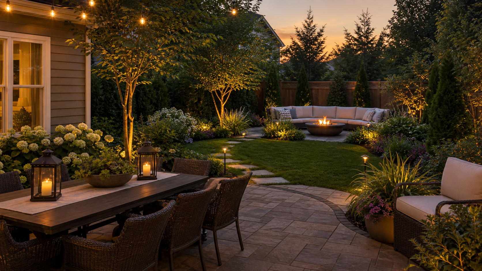 Backyard Ideas lighting idea