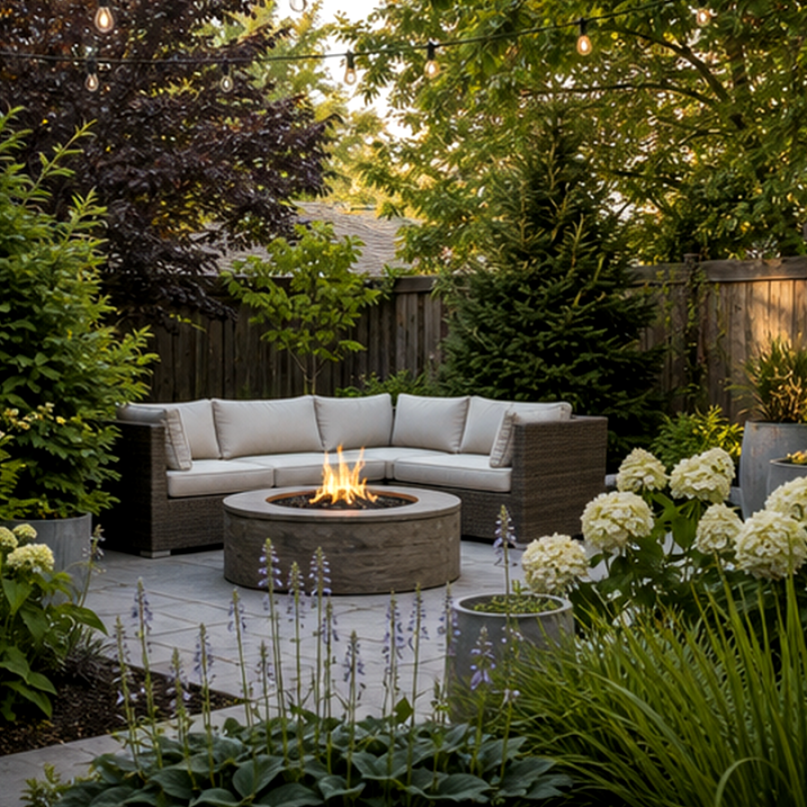 Backyard Landscaping Ideas layout idea