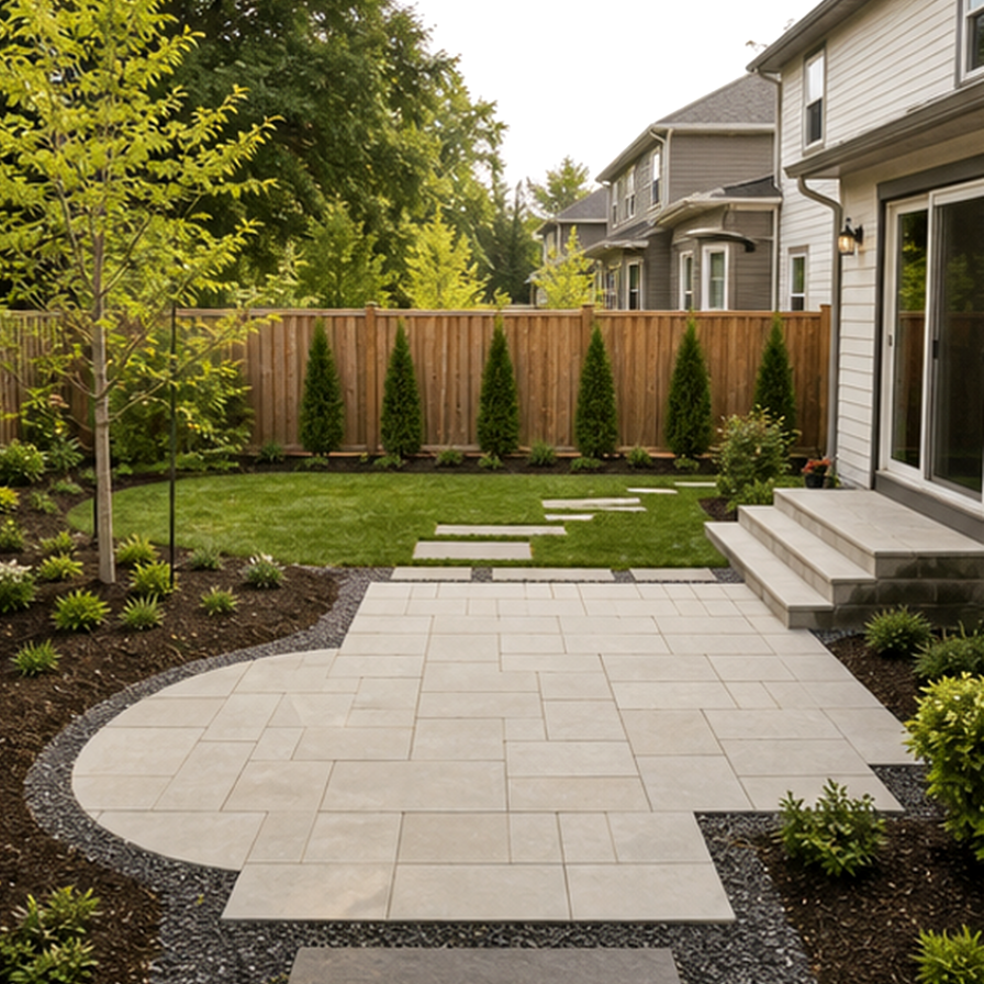 Backyard Landscaping Ideas second view