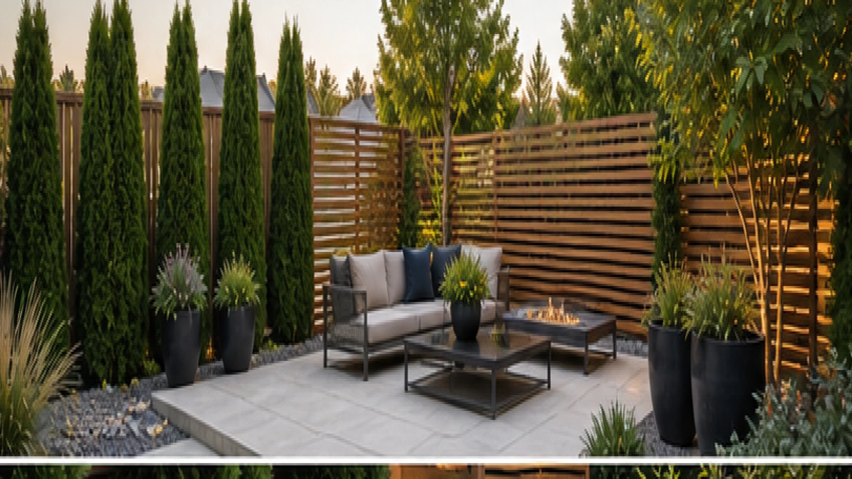 Backyard Privacy Landscaping Ideas overview