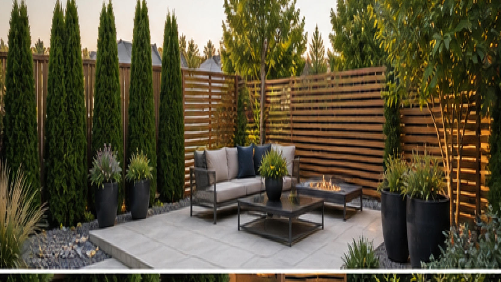 Backyard Privacy Landscaping Ideas overview
