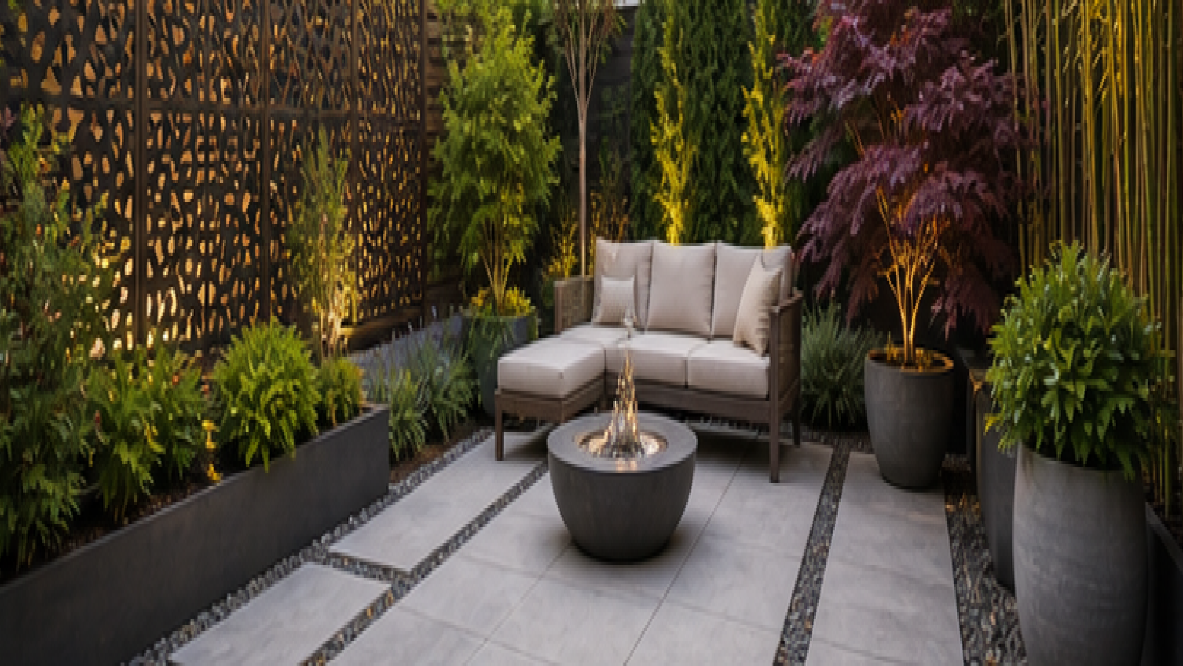 Backyard Privacy Landscaping Ideas alternate style