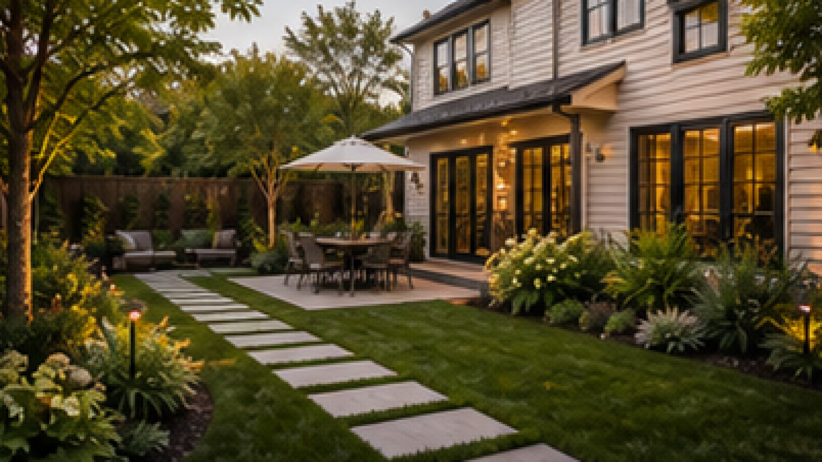 Backyard Seating Area Ideas in a real yard