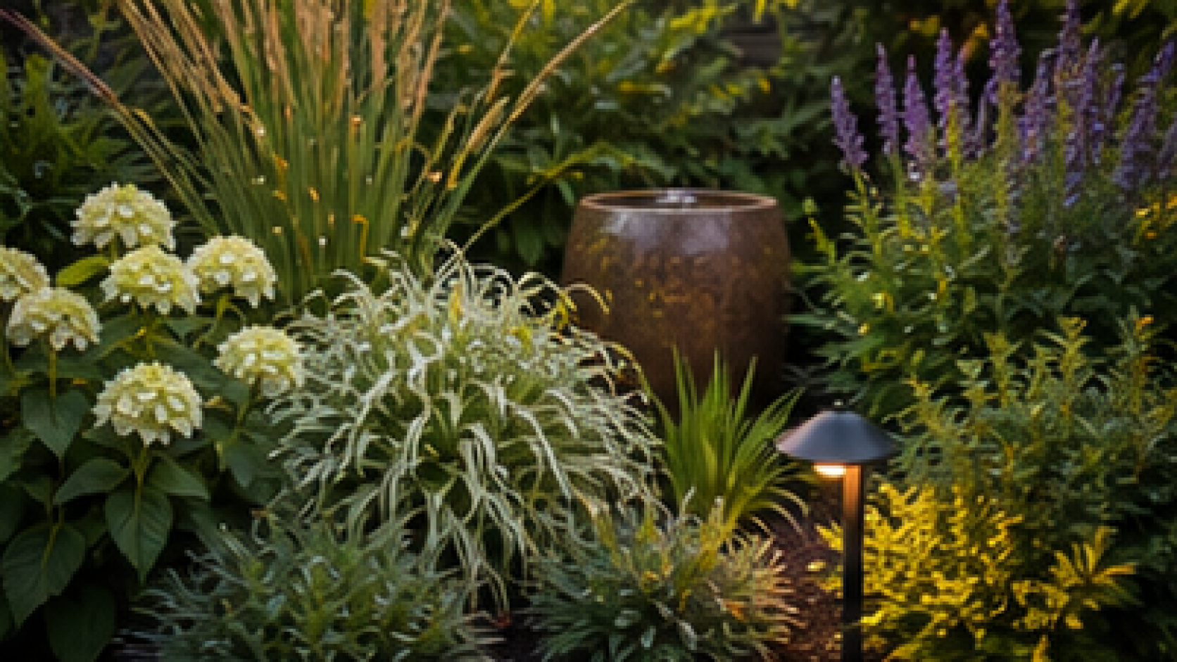Backyard Seating Area Ideas planting and material detail