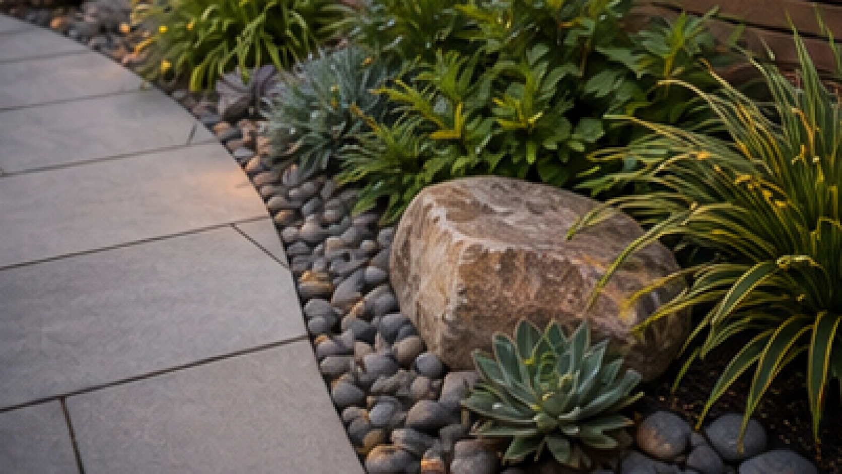 Backyard Seating Area Ideas materials and planting