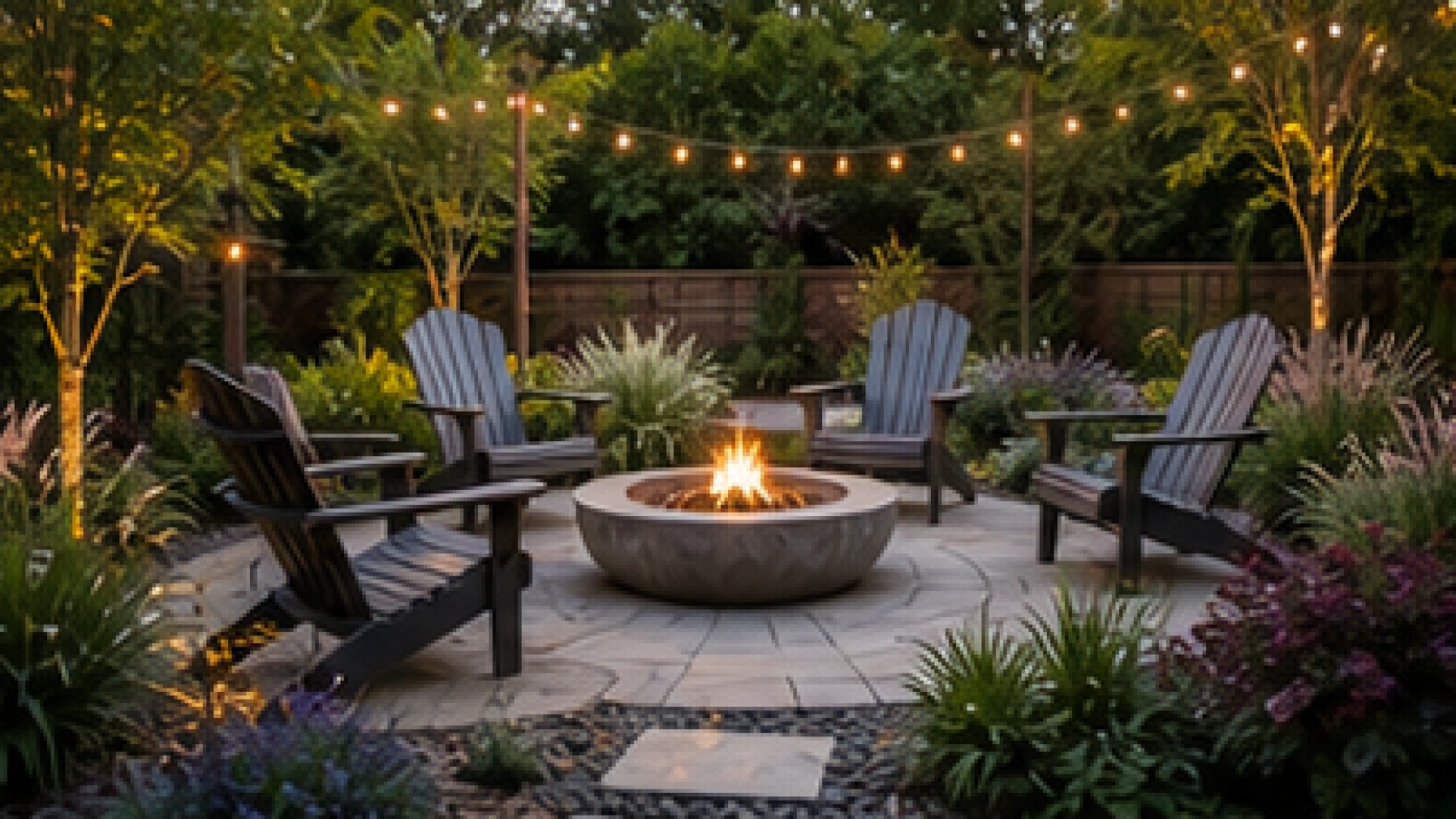 Backyard Seating Area Ideas second view