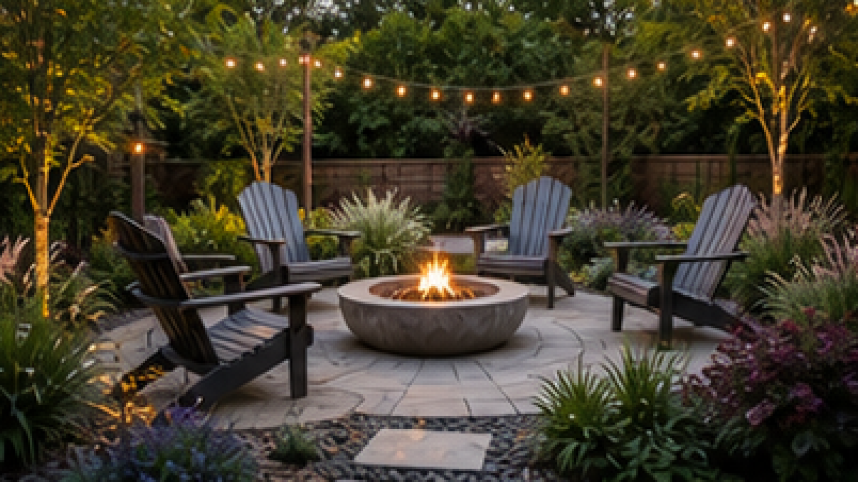 Backyard Seating Area Ideas second view