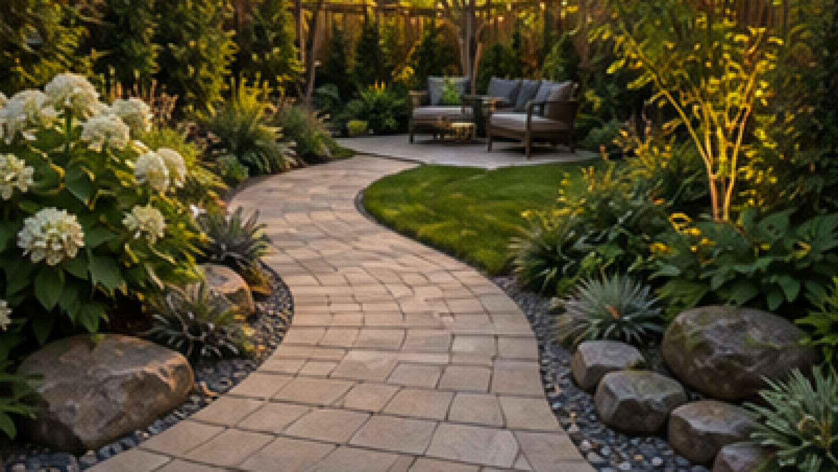Backyard Walkway Ideas alternate style
