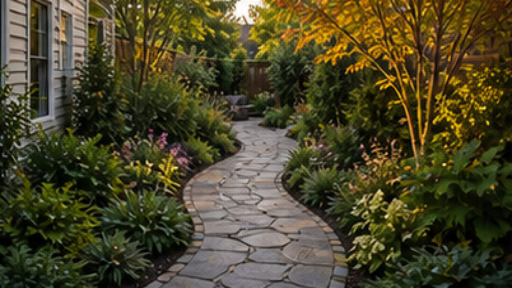 Backyard Walkway Ideas second view