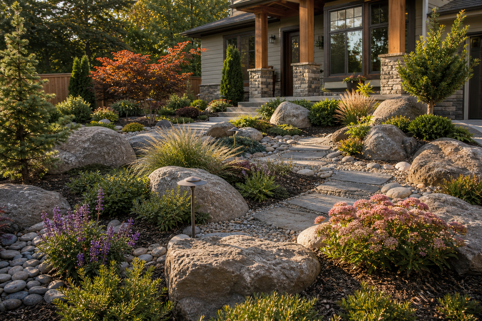 Boulder Landscaping Ideas overview