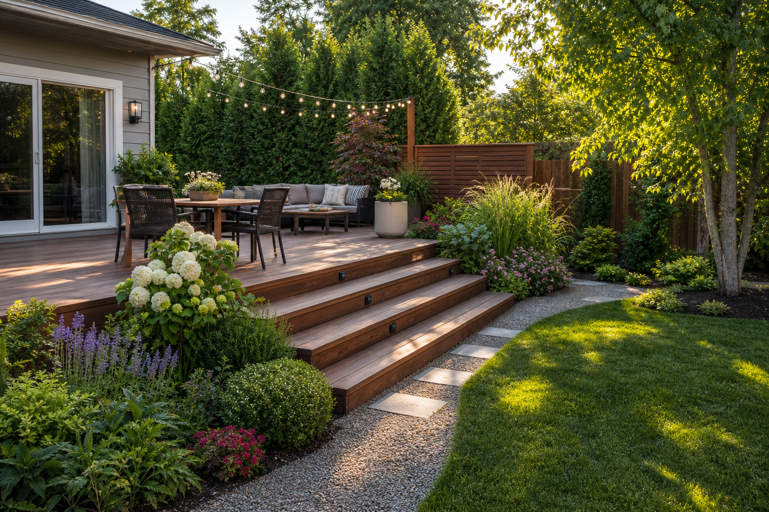 Deck Landscaping Ideas overview