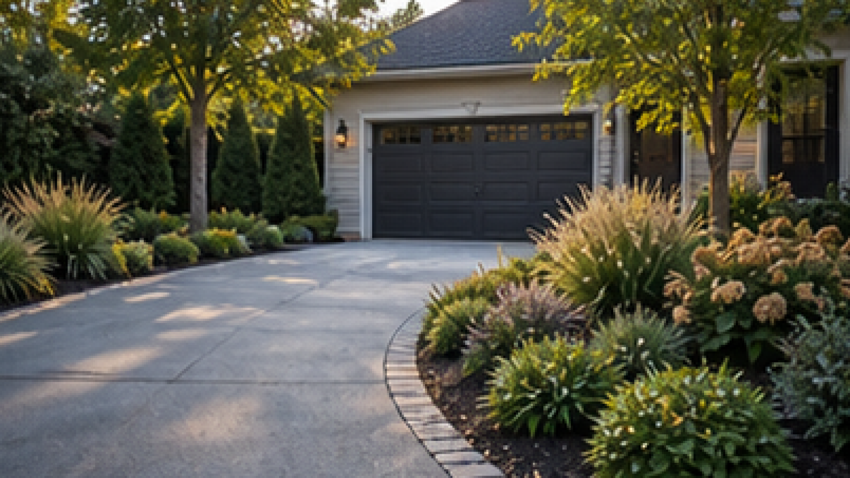 Driveway Border Landscaping Ideas alternate style