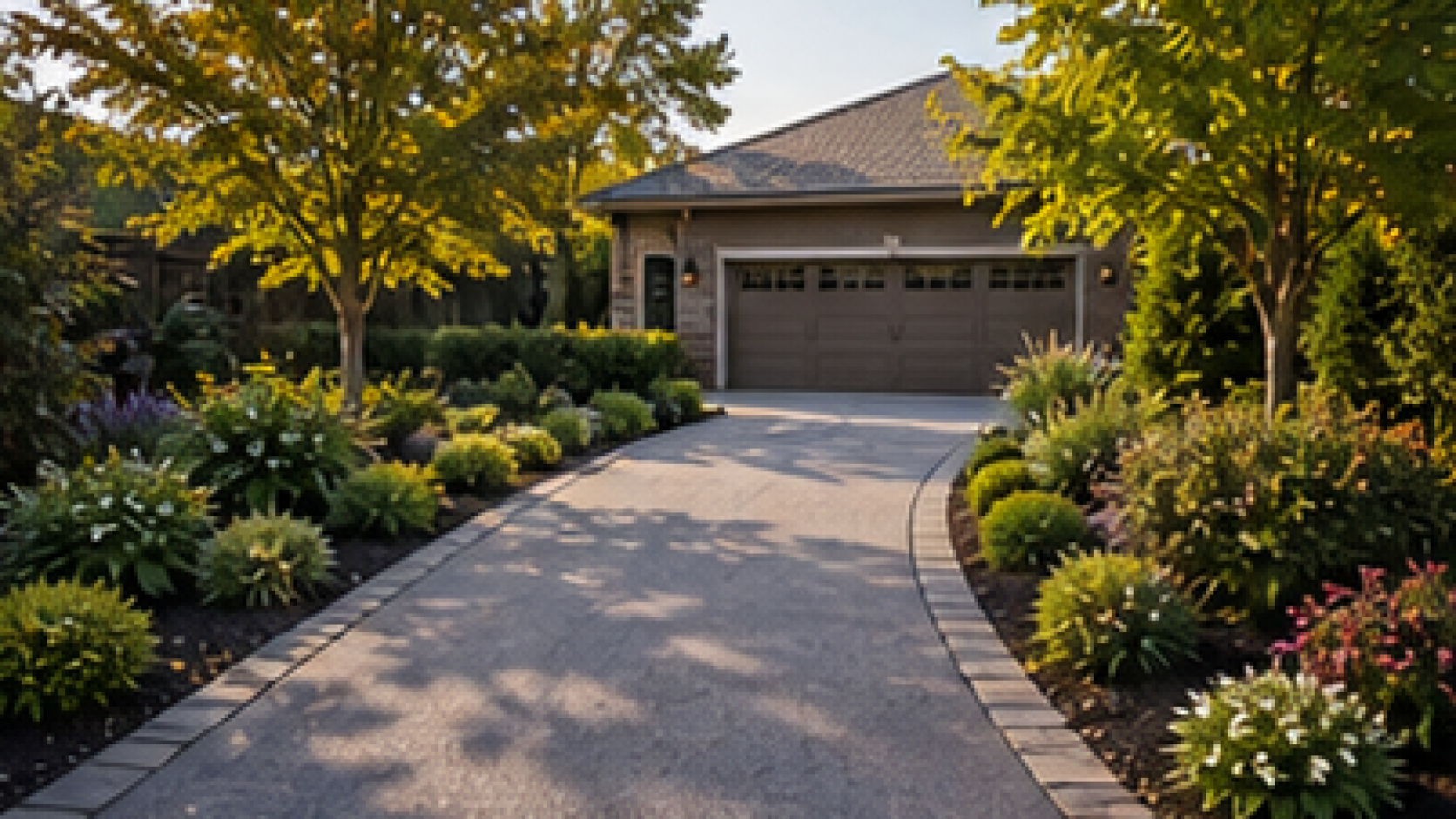Driveway Border Landscaping Ideas second view