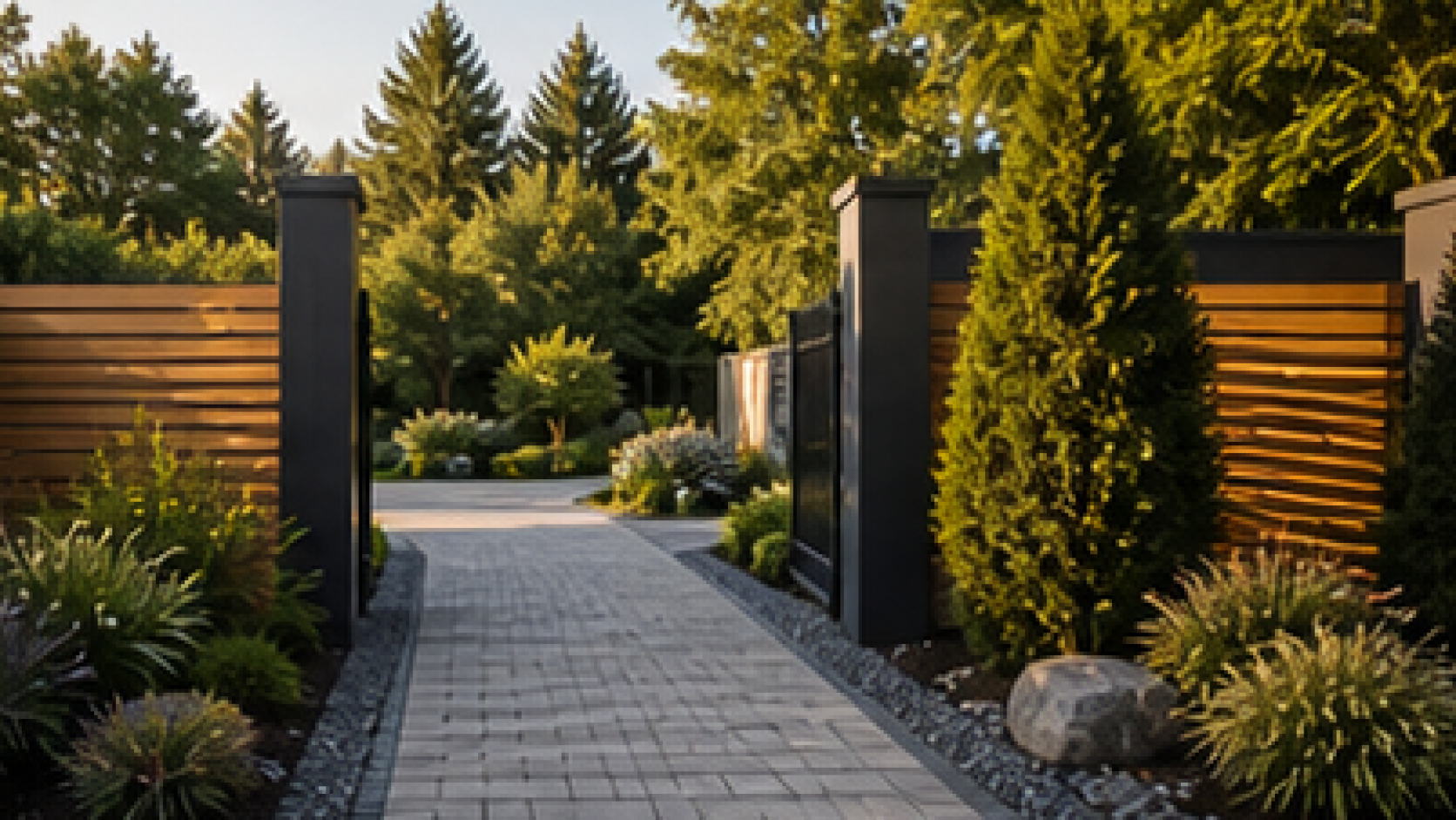 Driveway Entrance Landscaping Ideas alternate style