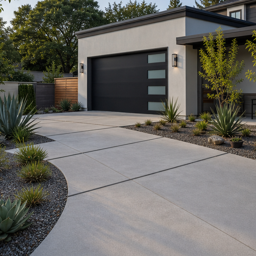 Driveway Ideas in a real setting