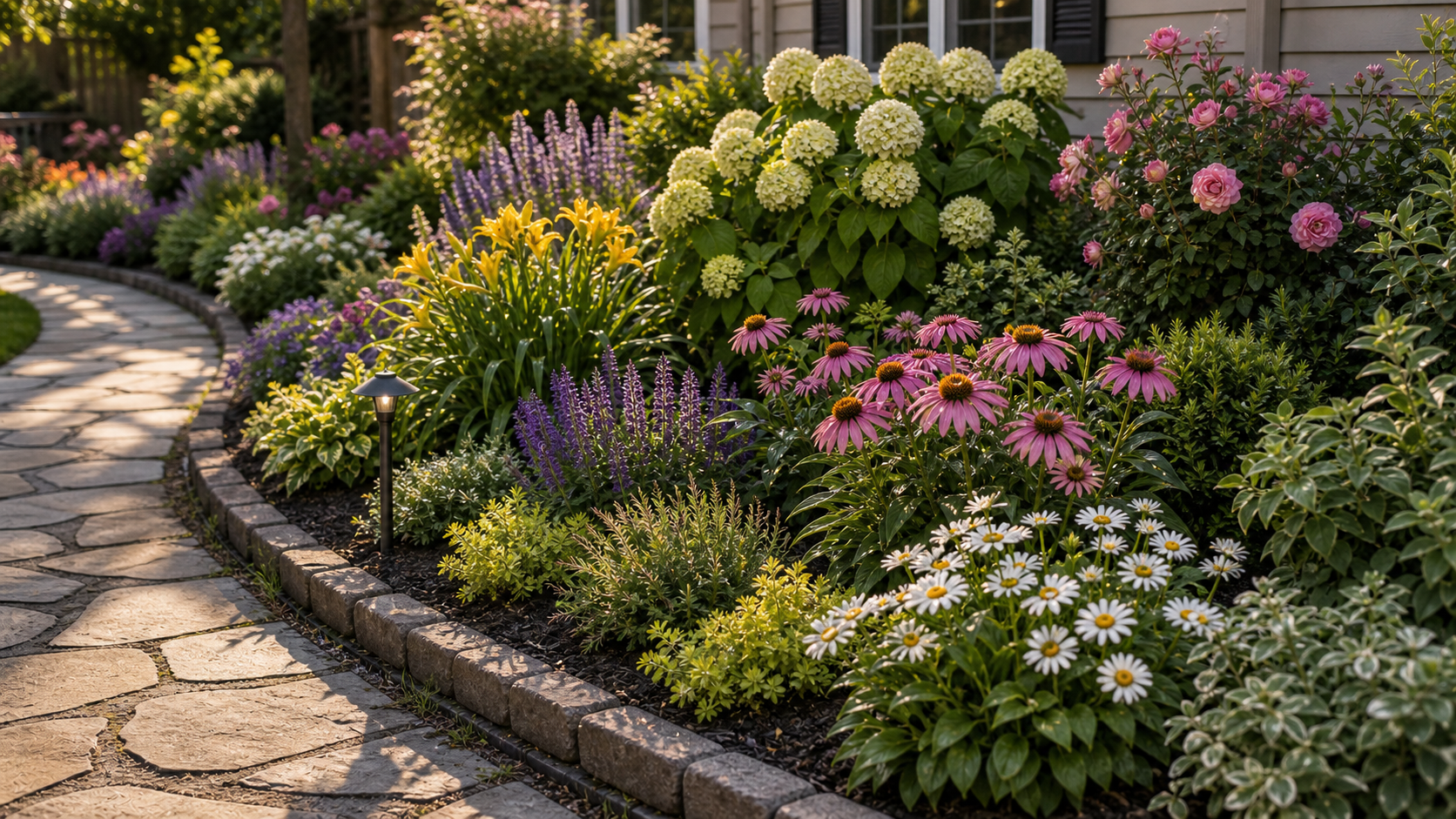 Flower Garden Ideas materials and planting