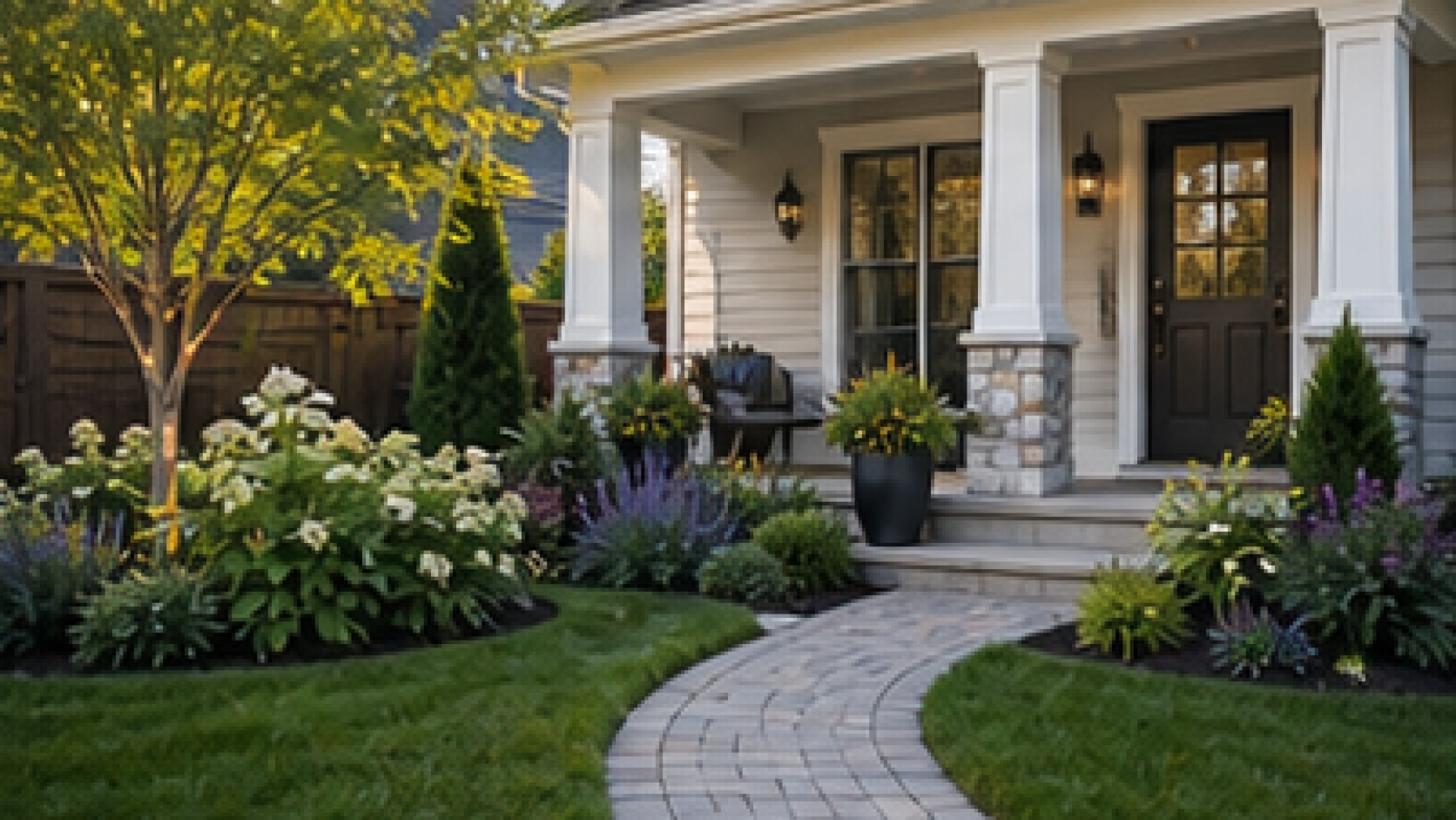 Front Porch Landscaping Ideas overview