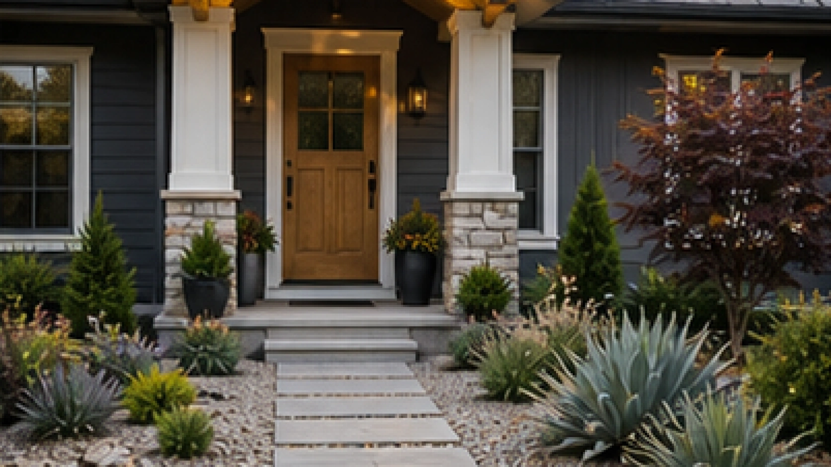 Front Porch Landscaping Ideas alternate style