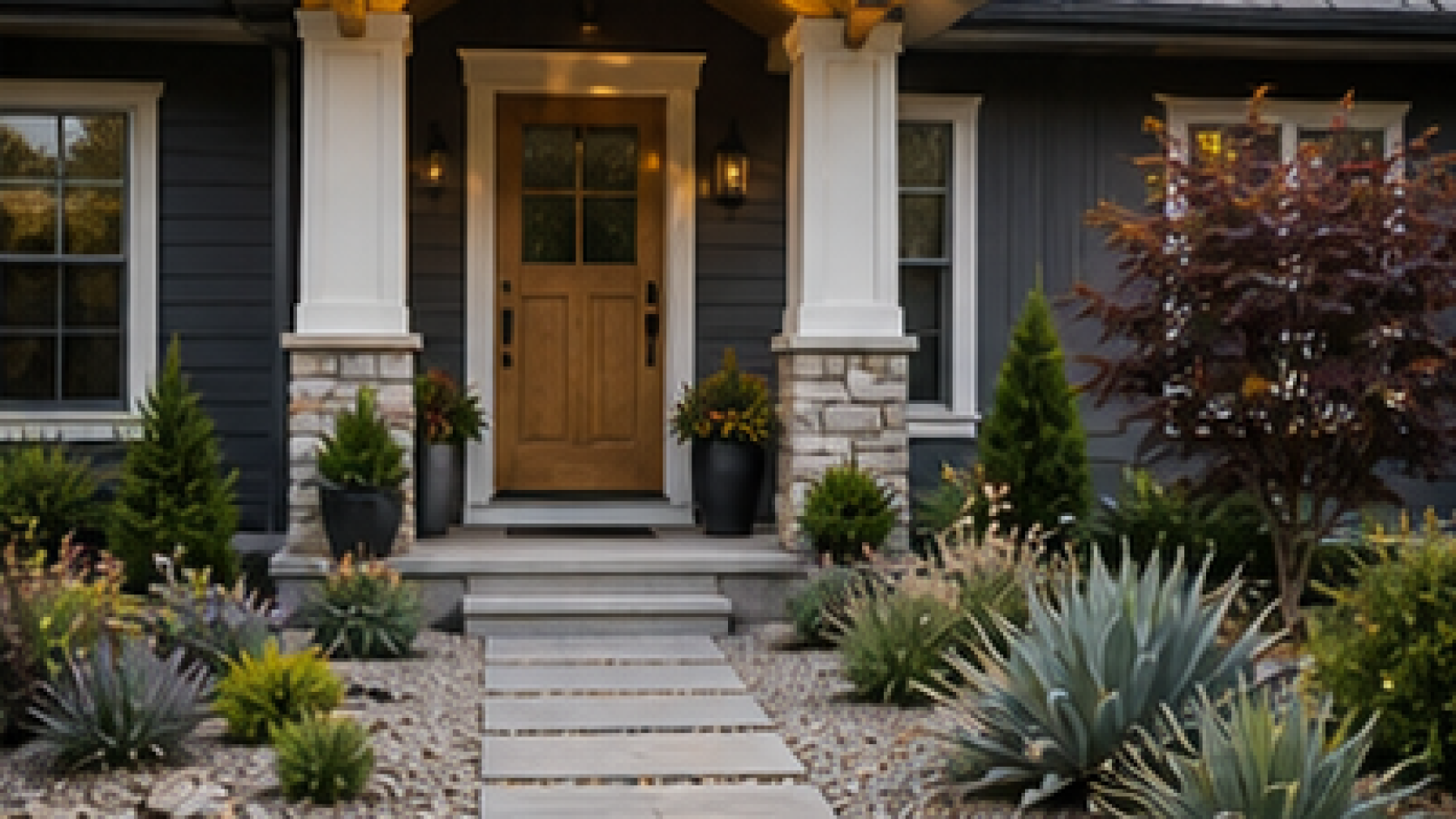 Front Porch Landscaping Ideas alternate style