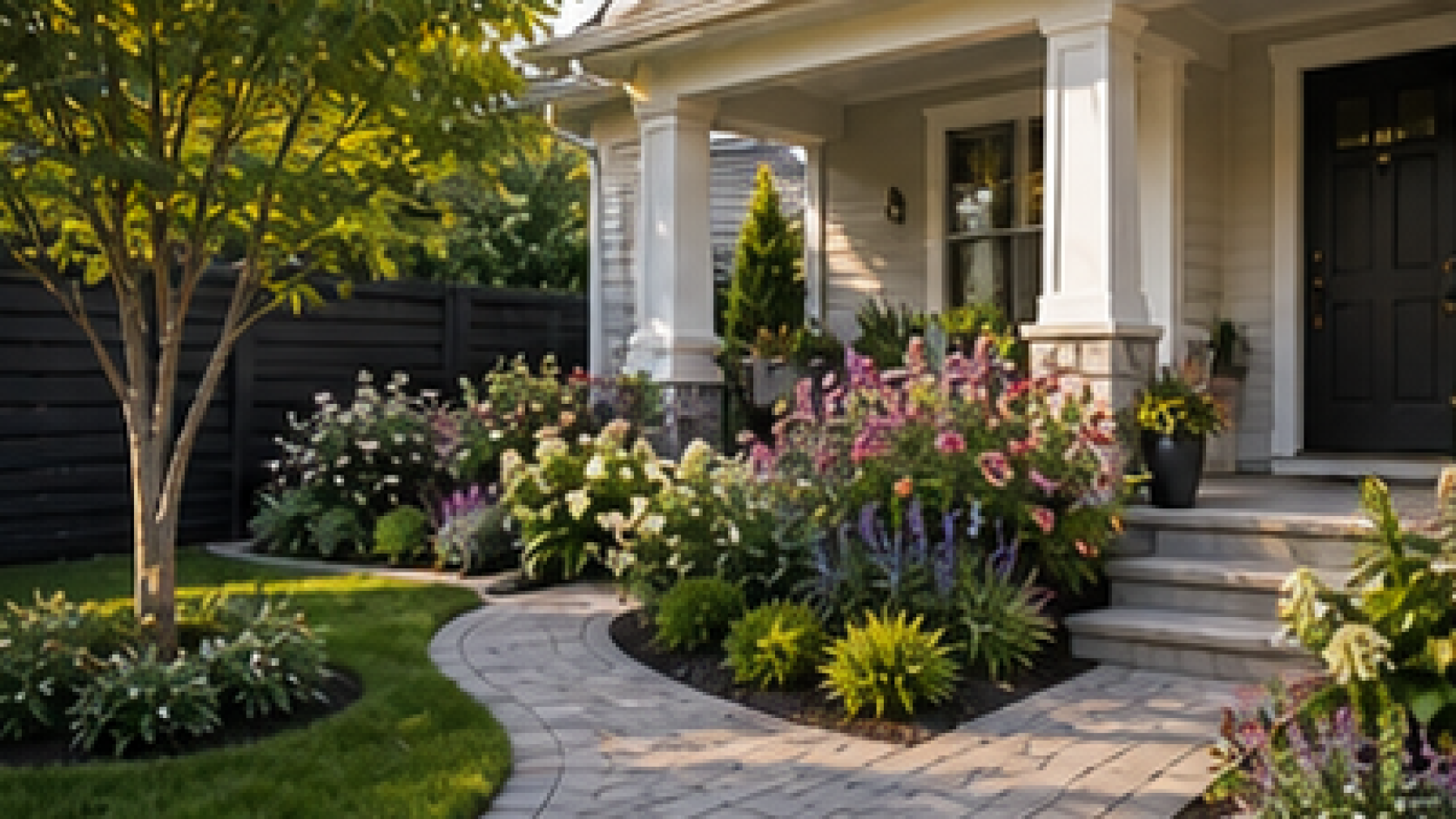 Front Porch Landscaping Ideas second view