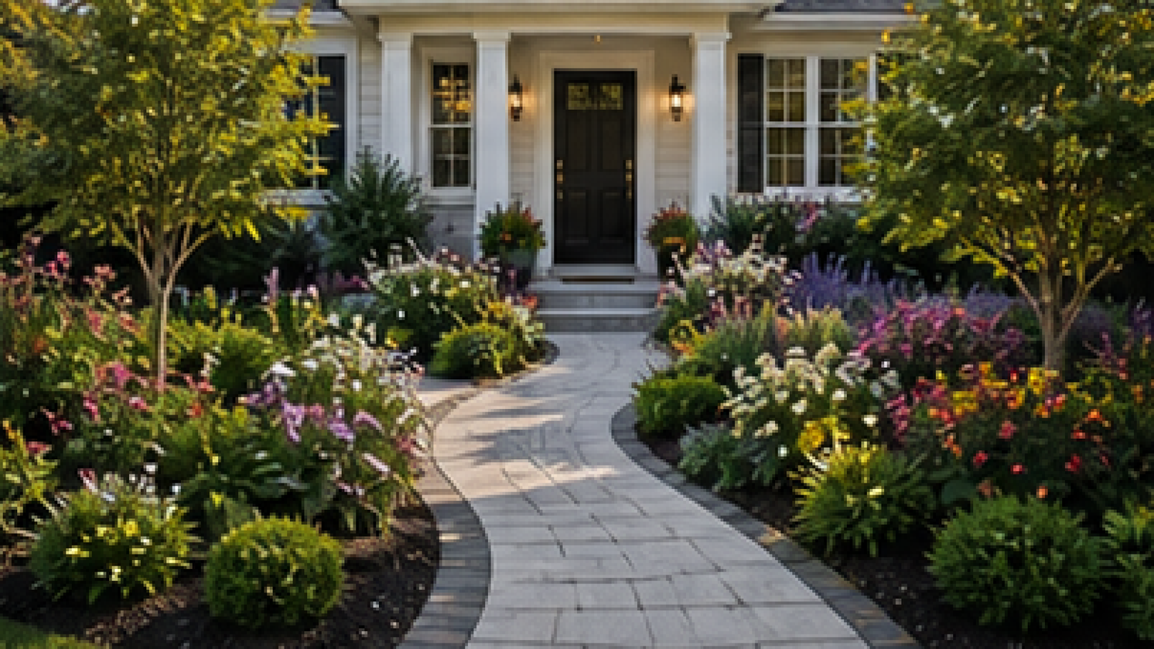 Front Yard Garden Ideas layout idea