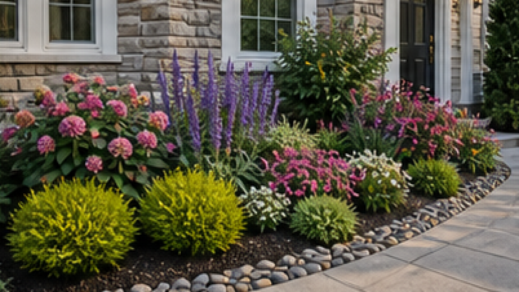 Front Yard Garden Ideas materials and planting