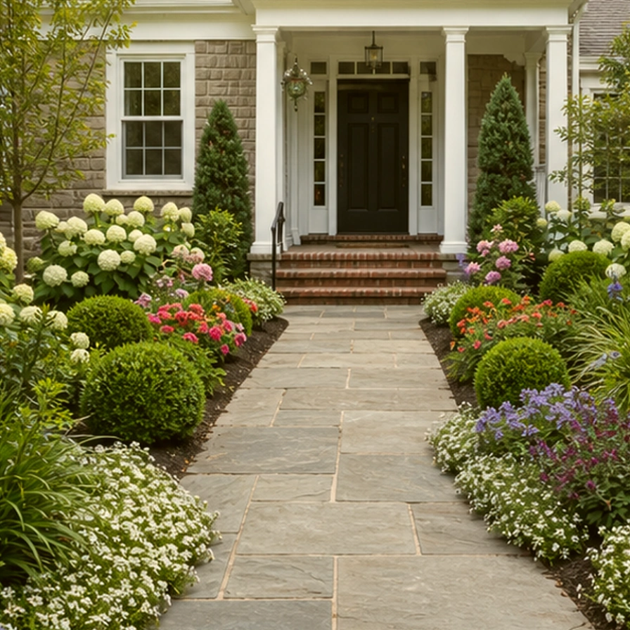 Front Yard Landscaping Ideas lighting idea