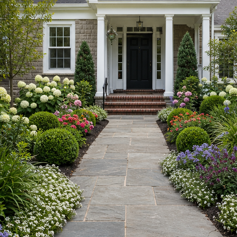 Front Yard Landscaping Ideas alternate style