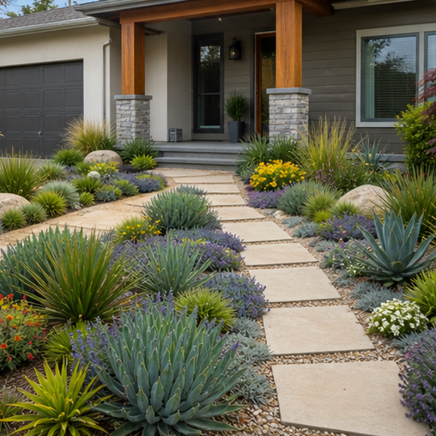 Front Yard Landscaping Ideas second view