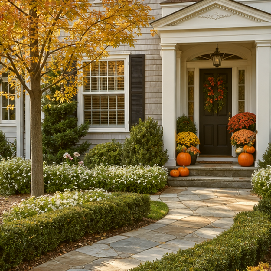 Front Yard Landscaping Ideas lighting idea