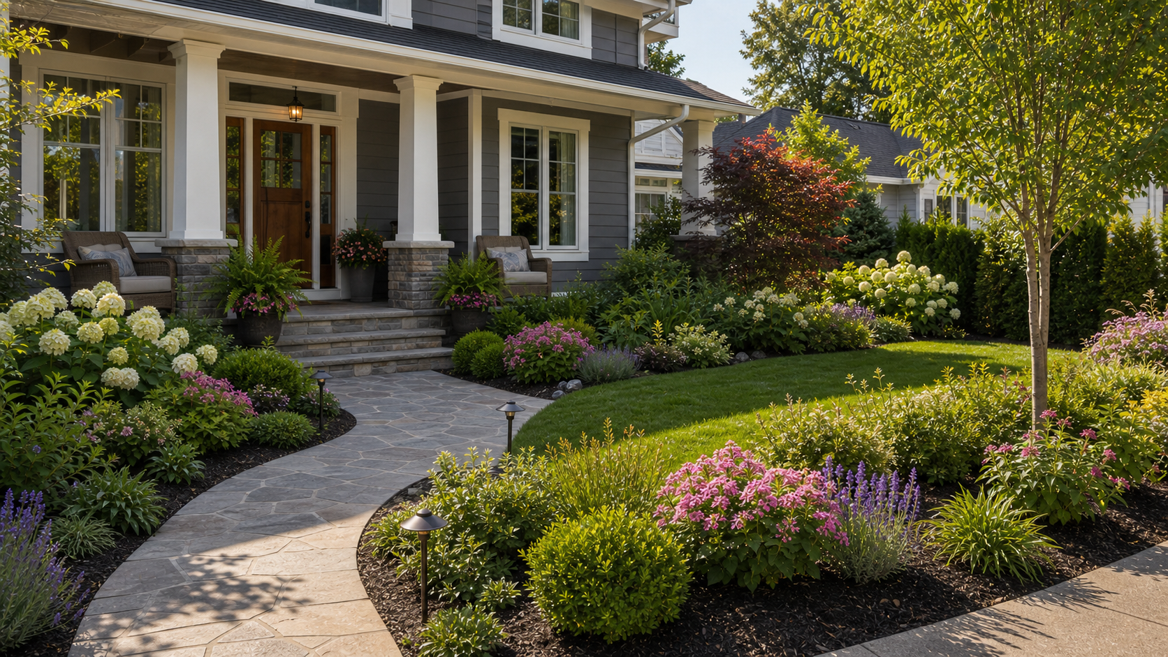 Front Yard Landscaping Ideas second view