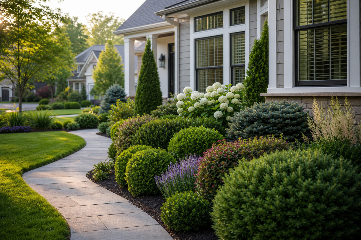 Front Yard Shrub Landscaping Ideas overview