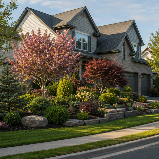 Front Yard Shrub Landscaping Ideas second view