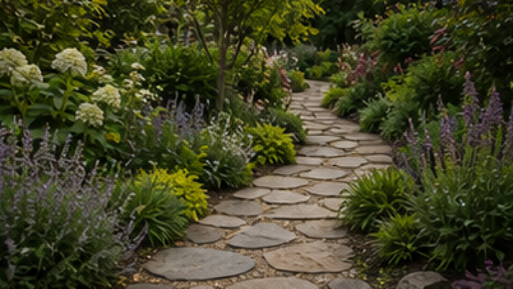 Garden Path Ideas materials and planting