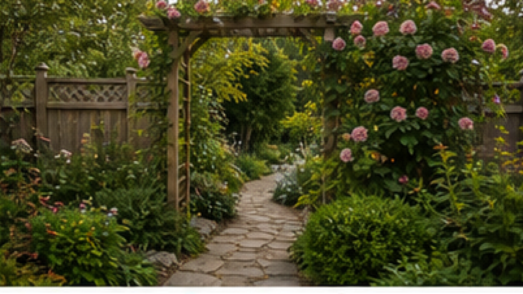 Garden Path Ideas with trellis accent