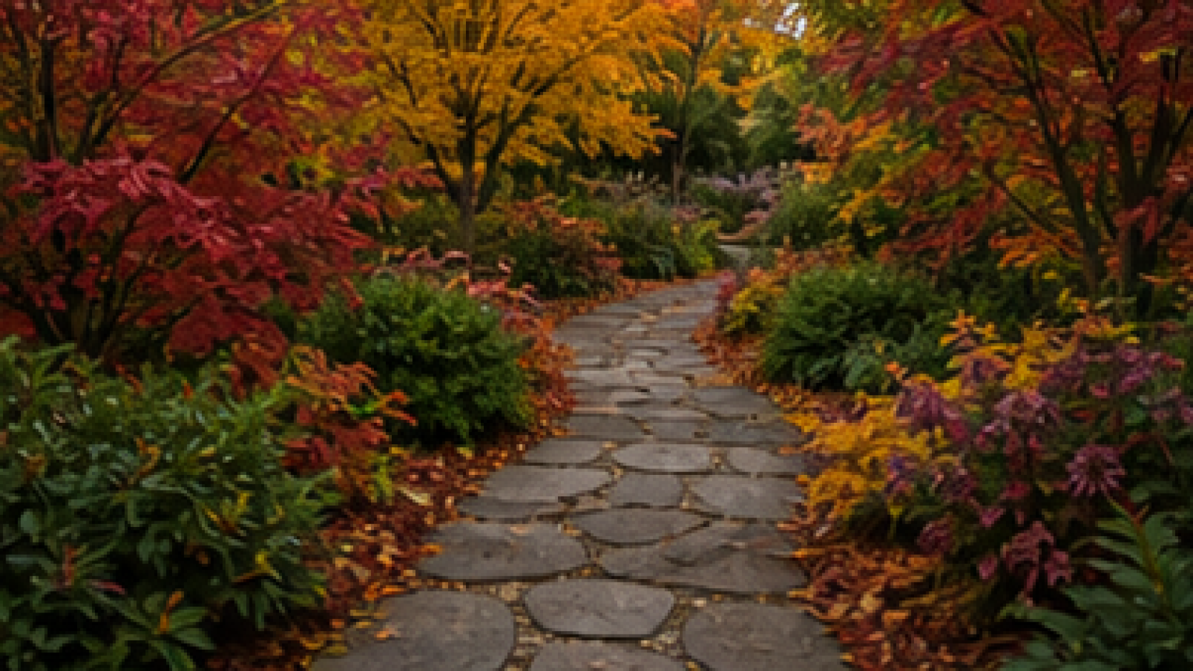 Garden Path Ideas with seasonal color
