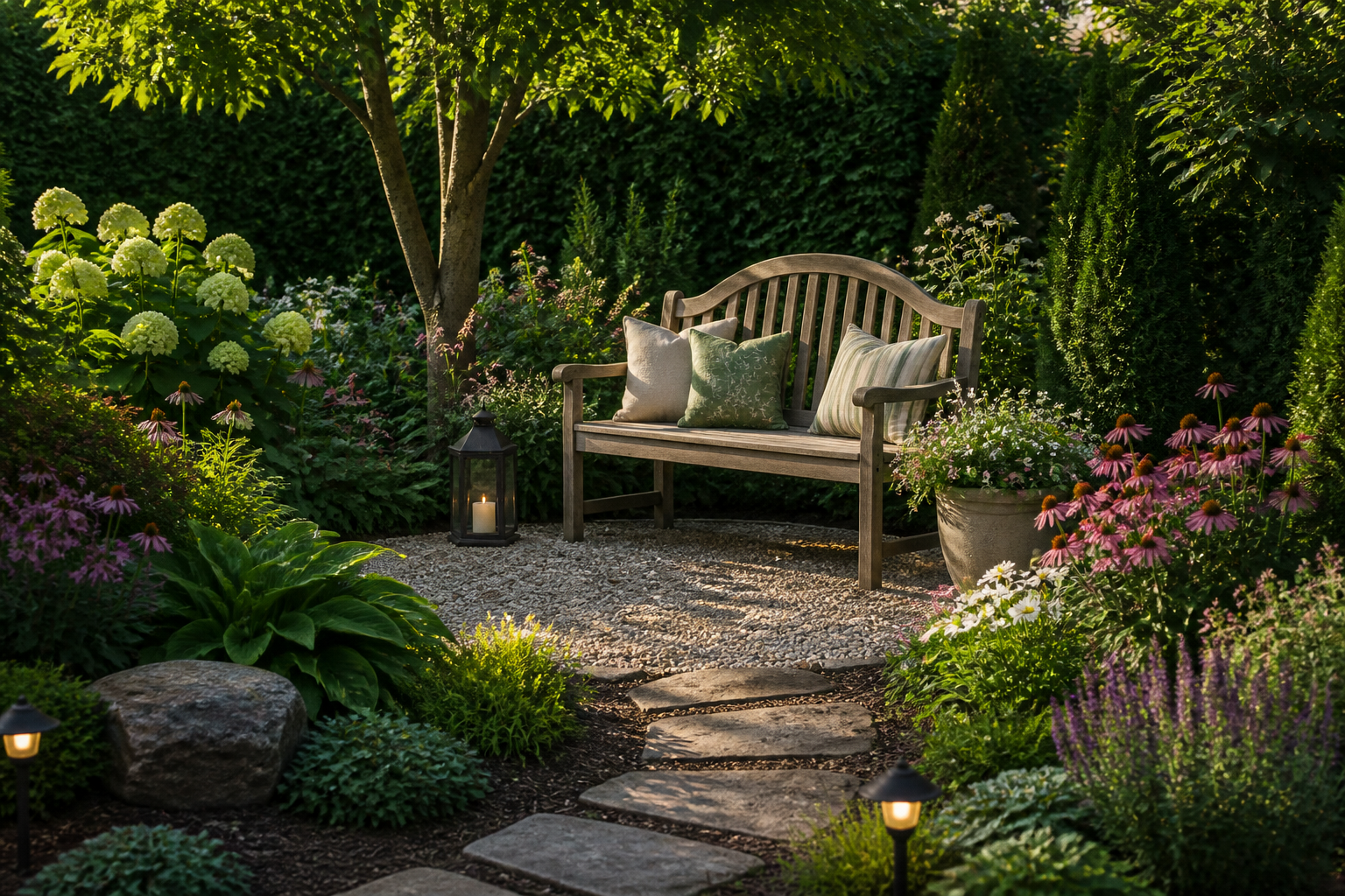 Garden Seating Area Ideas overview