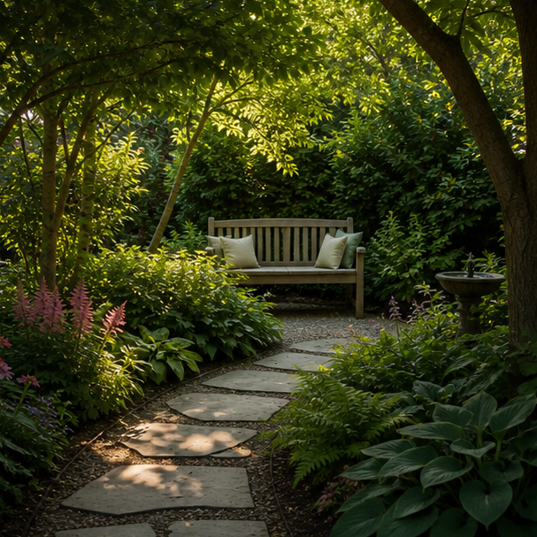 Garden Seating Area Ideas layout idea