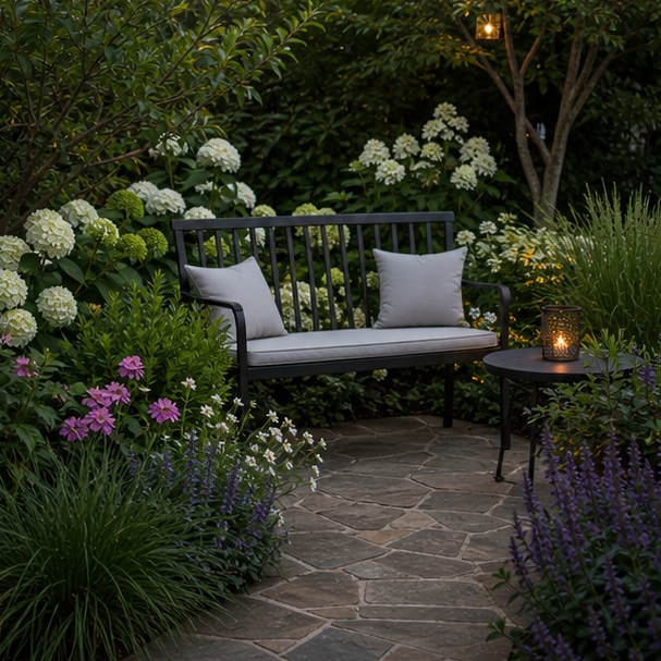 Garden Seating Area Ideas alternate style