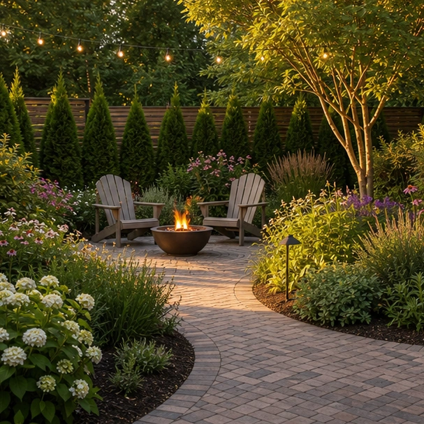 Garden Seating Area Ideas second view