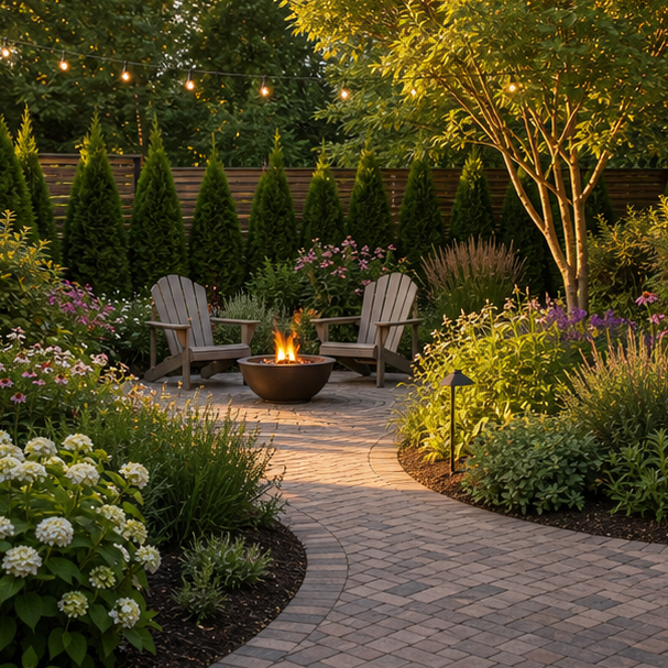 Garden Seating Area Ideas second view