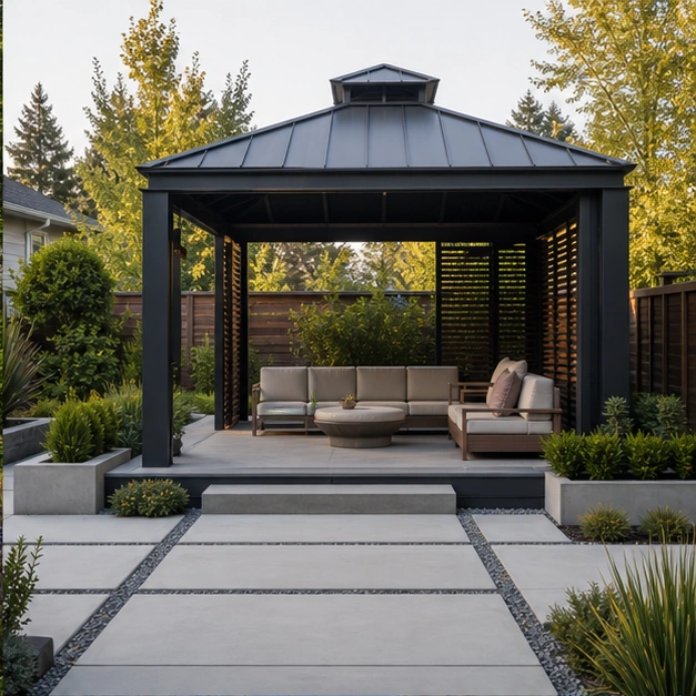Gazebo Ideas with modern lines