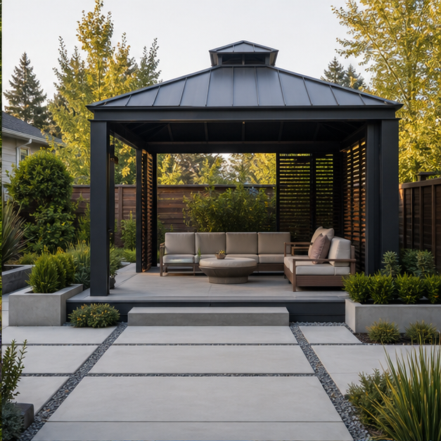 Gazebo Ideas with modern lines