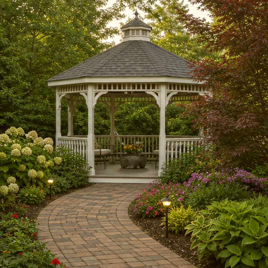 Gazebo Ideas lighting idea